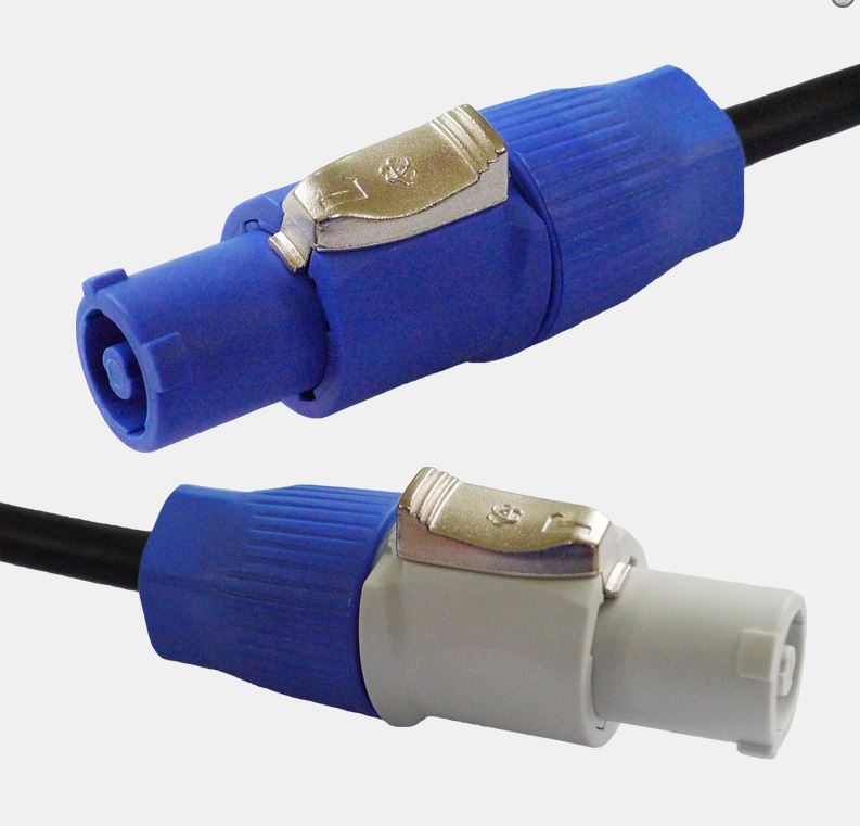 Powercon To Powercon Power Cable 15x3 2m Edwards Auckland